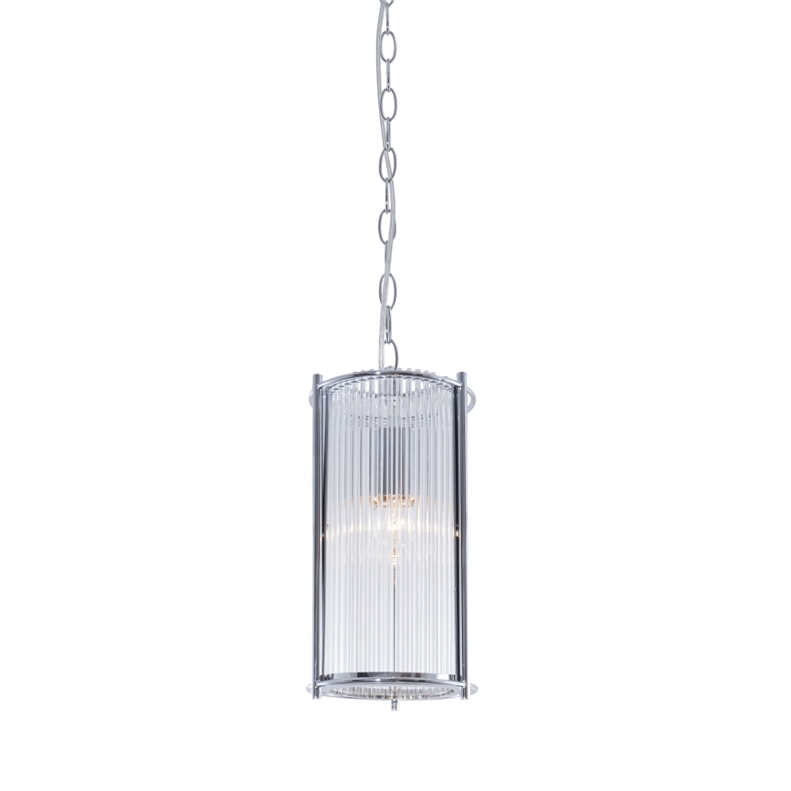 Zuma Line - Люстра на ланцюгу 1xE27/40W/230V глянцевий хром