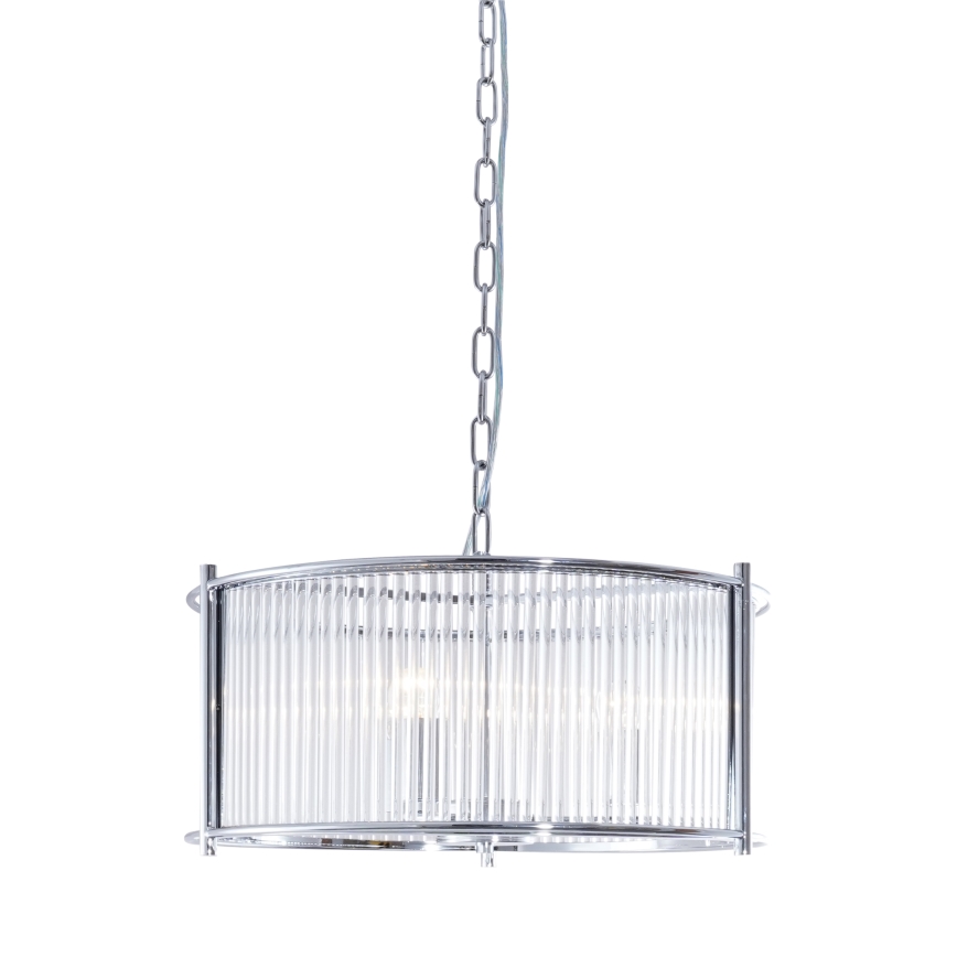 Zuma Line - Люстра на ланцюгу 3xE27/40W/230V глянцевий хром