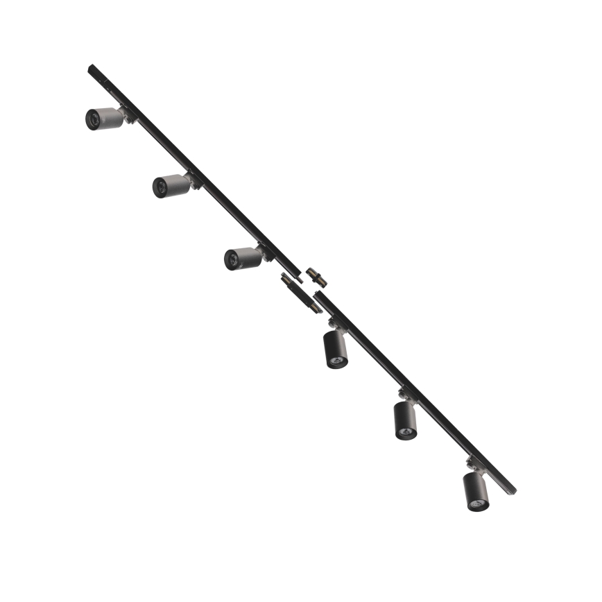 Zuma Line - Точечный светильник для трековой системы 6xGU10/35W/230V черный