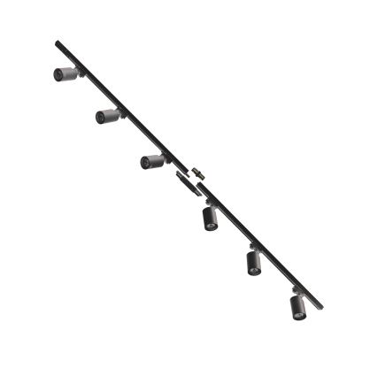 Zuma Line - Точковий світильник для трекової системи 6xGU10/35W/230V чорний