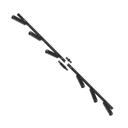 Zuma Line - Точковий світильник для трекової системи 6xGU10/35W/230V чорний