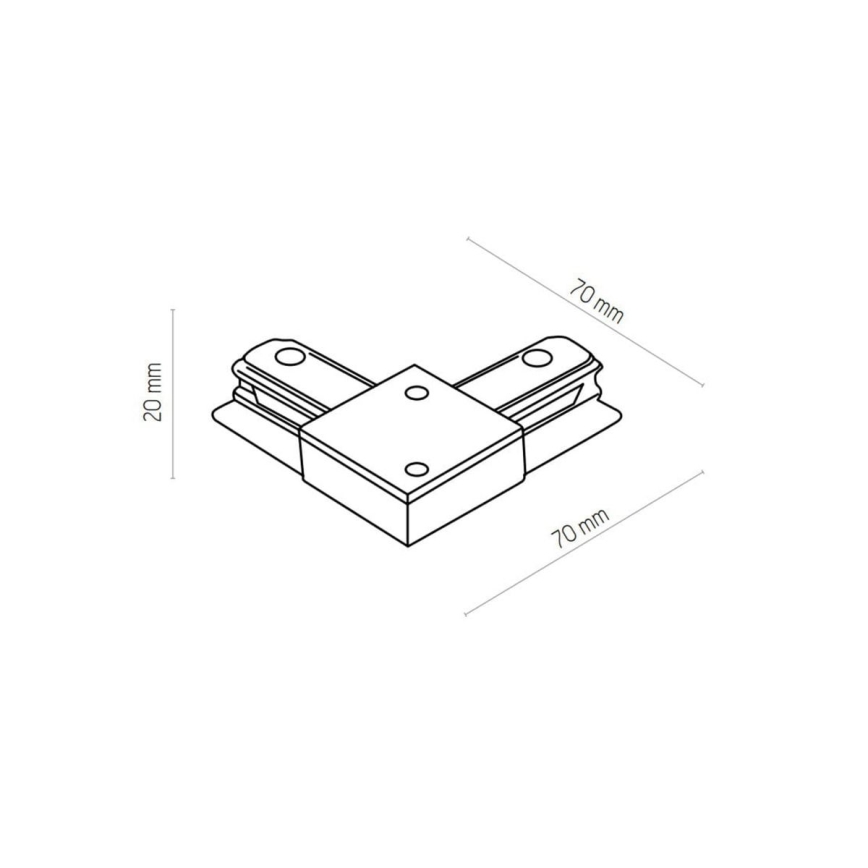 Zuma Line - Точечный светильник для трековой системы 8xGU10/10W/230V белая + аксессуары для рейки