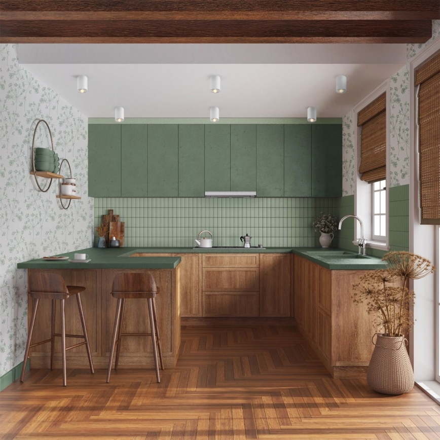 Zuma Line - Точковий світильник 1xGU10/50W/230V білий