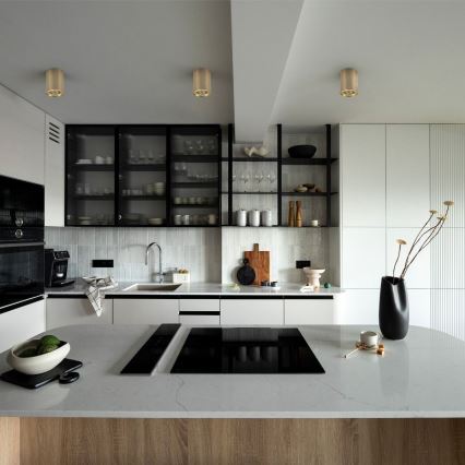 Zuma Line - Точковий світильник 1xGU10/50W/230V золотий