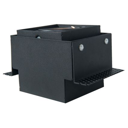 Zuma Line - Вбудований стельовий світильник 1xGU10/50W/230V чорний