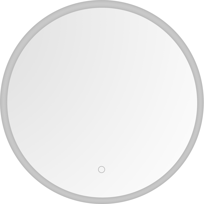 Zuma Line - LED настенное зеркало для ванной с LED-подсветкой 36 Вт/230 В, 3000/4000/6000 К, диам. 80 см, IP44