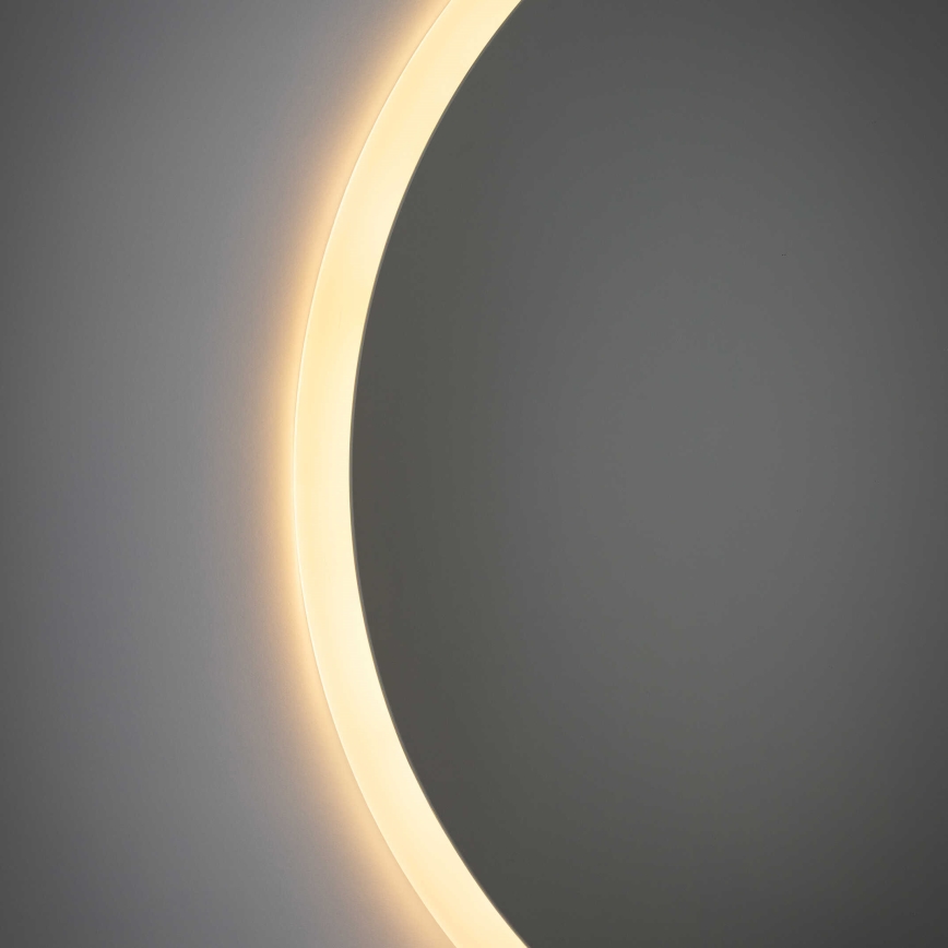 Zuma Line - LED настенное зеркало для ванной с LED-подсветкой 36 Вт/230 В, 3000/4000/6000 К, диам. 80 см, IP44