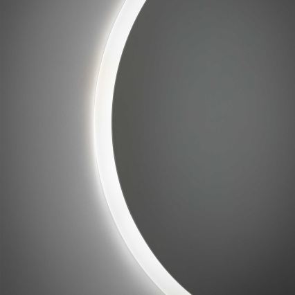 Zuma Line - LED настенное зеркало для ванной с LED-подсветкой 36 Вт/230 В, 3000/4000/6000 К, диам. 80 см, IP44