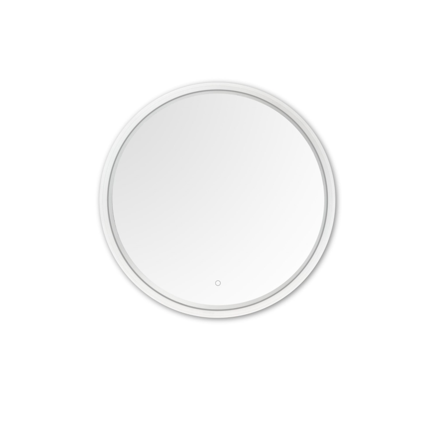 Zuma Line - Настенное зеркало для ванной комнаты со светодиодной подсветкой LED/24W/230V 3000/4000/6000K диаметр 60 см IP44 белый/золотистый