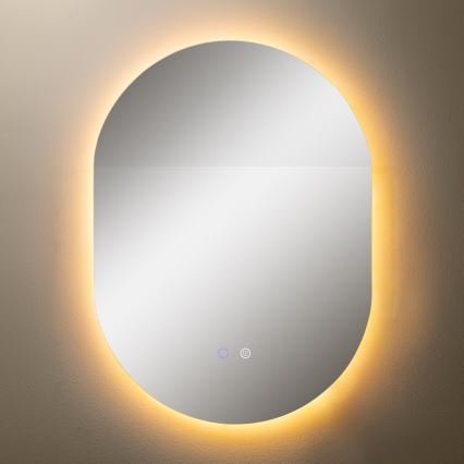 Zuma Line - LED Настінне дзеркало з підігрівом для ванної кімнати з підсвіткою LED/24W/230V 3000/4000/6000K 70x50 см IP44