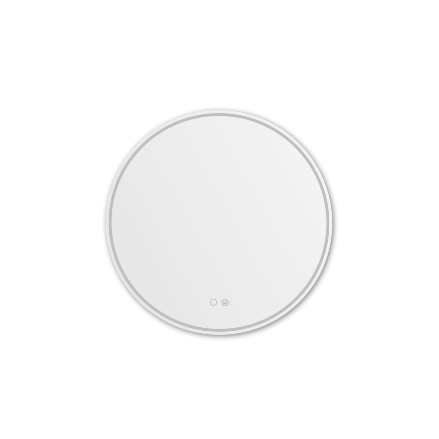 Zuma Line - Настенное зеркало для ванной комнаты с подогревом и светодиодной подсветкой LED/24W/230V 3000/4000/6000K диаметр 60 см IP44