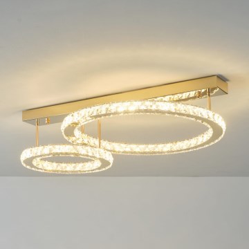 Zuma Line - диммируемый потолочный светильник LED/36W/230V, золотой