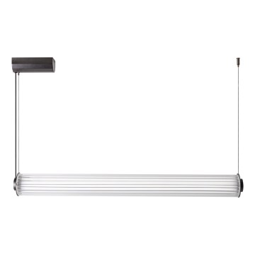 Zuma Line - Диммируемый светодиодный подвесной светильник на тросе LED/39Вт/230В 2700-6500К черный + пульт дистанционного управления