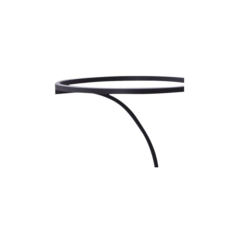 Zuma Line - Світлодіодний торшер LED/24W/230V чорний