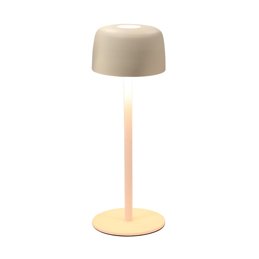 Zuma Line - LED Настільна акумуляторна лампа з регулюванням яскравості LED/2W/1200 mAh IP44 кремовий