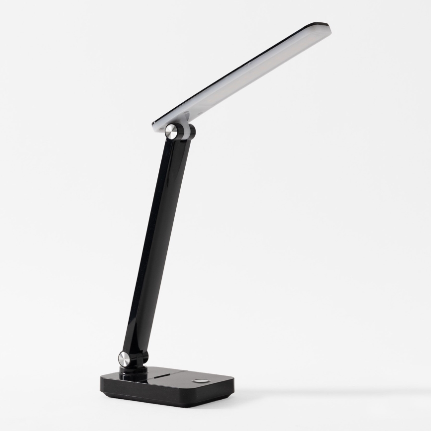 Zuma Line - LED Акумуляторна настільна лампа LED/8W/1200 mAh 3000/4500/6000K чорний