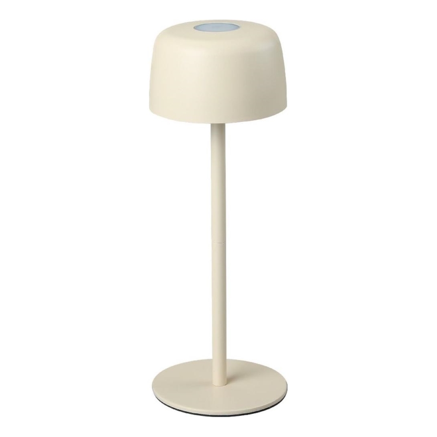 Zuma Line - LED Настільна акумуляторна лампа з регулюванням яскравості LED/2W/1200 mAh IP44 кремовий