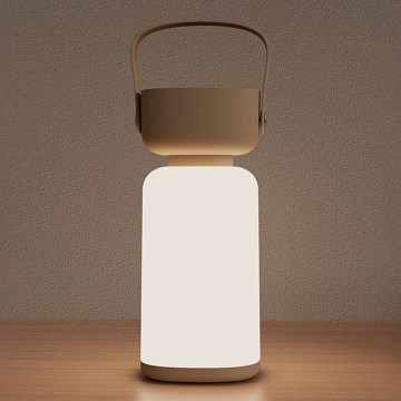 Zuma Line - LED Настільна акумуляторна лампа з регулюванням яскравості LED/3W/1200 mAh 3000/4000/6500K IP44 коричневий