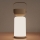 Zuma Line - LED Настільна акумуляторна лампа з регулюванням яскравості LED/3W/1200 mAh 3000/4000/6500K IP44 коричневий