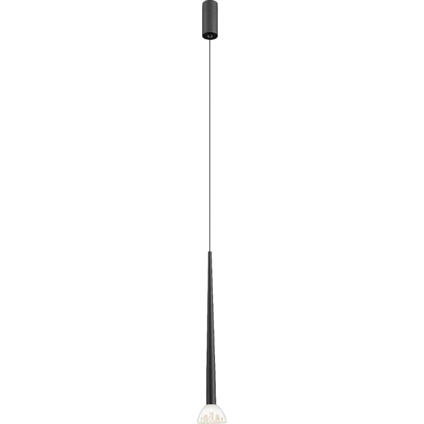 Zuma Line - LED підвісна люстра на тросі LED/5W/230V чорна