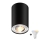 Zuma Line - LED RGBW затемнюваний точковий світильник 1xGU10/4,8W/230V чорний + пульт дистанційного керування