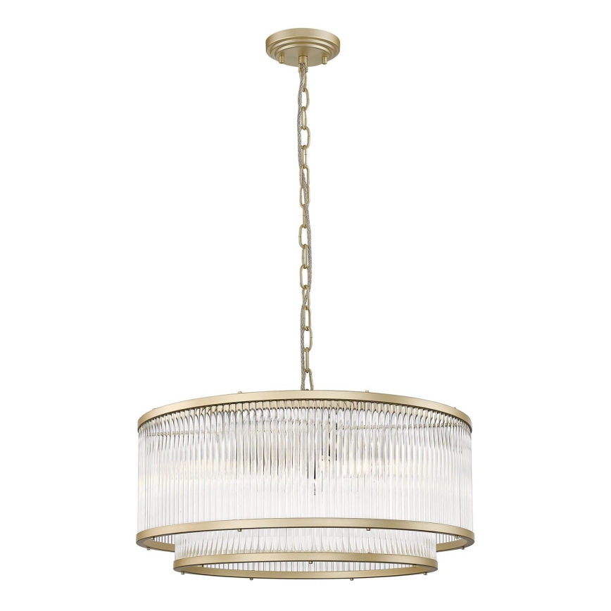 Zuma Line - Люстра на цепи 6xE14/60W/230V золотистый