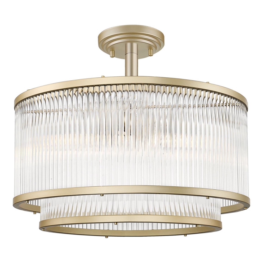 Zuma Line - Люстра на штанге 5xE14/60W/230V золотистый