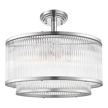 Zuma Line - Люстра на штанзі 5xE14/60W/230V глянцевий хром