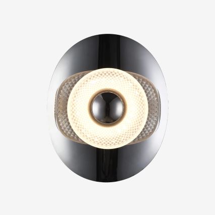 Zuma Line - LED настенный светильник LED/8W/230V чёрный/дымчатый