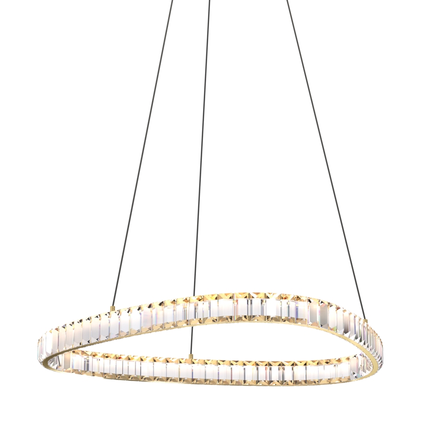 Zuma Line - Светодиодная регулируемая хрустальная люстра на тросе LED/25W/230V 2700-6000K + дистанционное управление