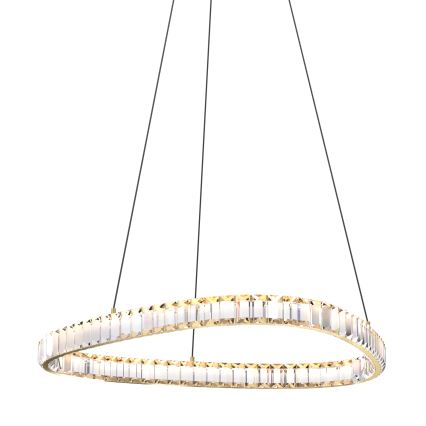 Zuma Line - Світлодіодна регульована кришталева люстра на тросі LED/25W/230V 2700-6000K + дистанційне керування