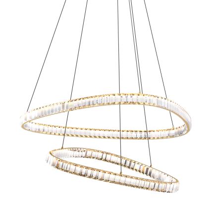 Zuma Line - Светодиодная регулируемая хрустальная люстра на тросе LED/36W/230V 2700-6000K + дистанционное управление