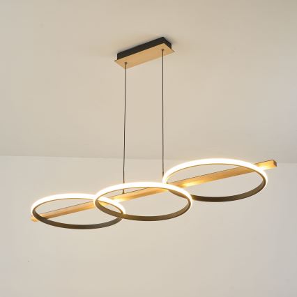 Zuma Line - Светодиодная подвесная люстра с регулированием яркости LED/35W/230V