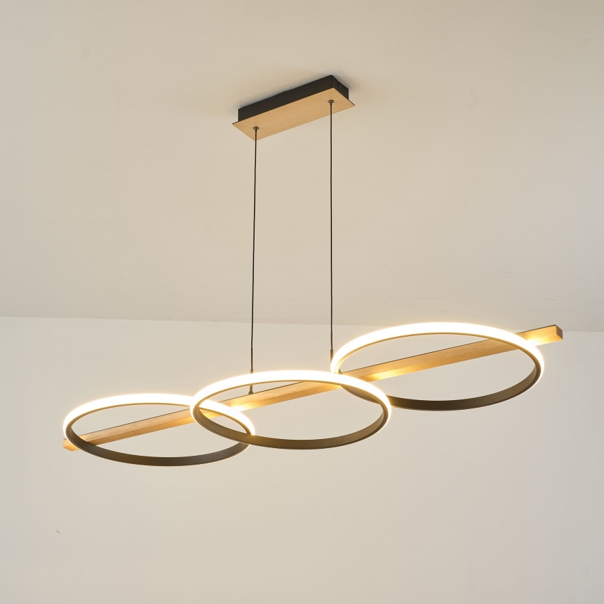 Zuma Line - Светодиодная подвесная люстра с регулированием яркости LED/35W/230V