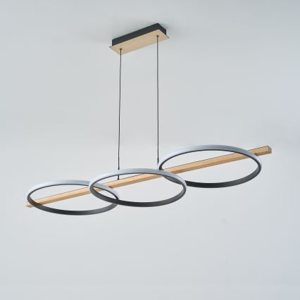 Zuma Line - Светодиодная подвесная люстра с регулированием яркости LED/35W/230V