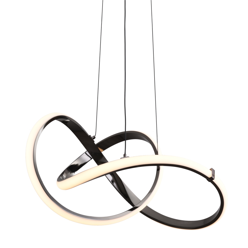 Zuma Line - Світлодіодна люстра на тросі з регулюванням яскравості LED/44W/230V чорна