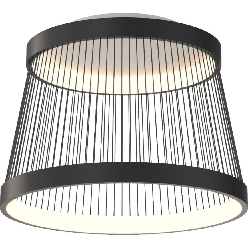 Zuma Line - Светодиодный потолочный светильник с регулированием яркости LED/32W/230V 2700-6000K черный + дистанционное управление
