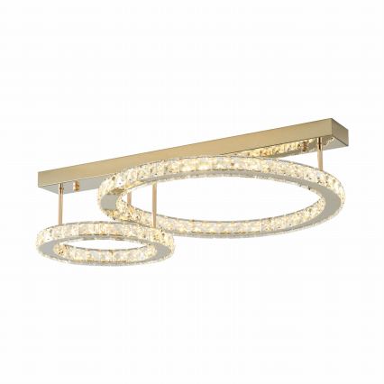 Zuma Line - диммируемый потолочный светильник LED/36W/230V, золотой