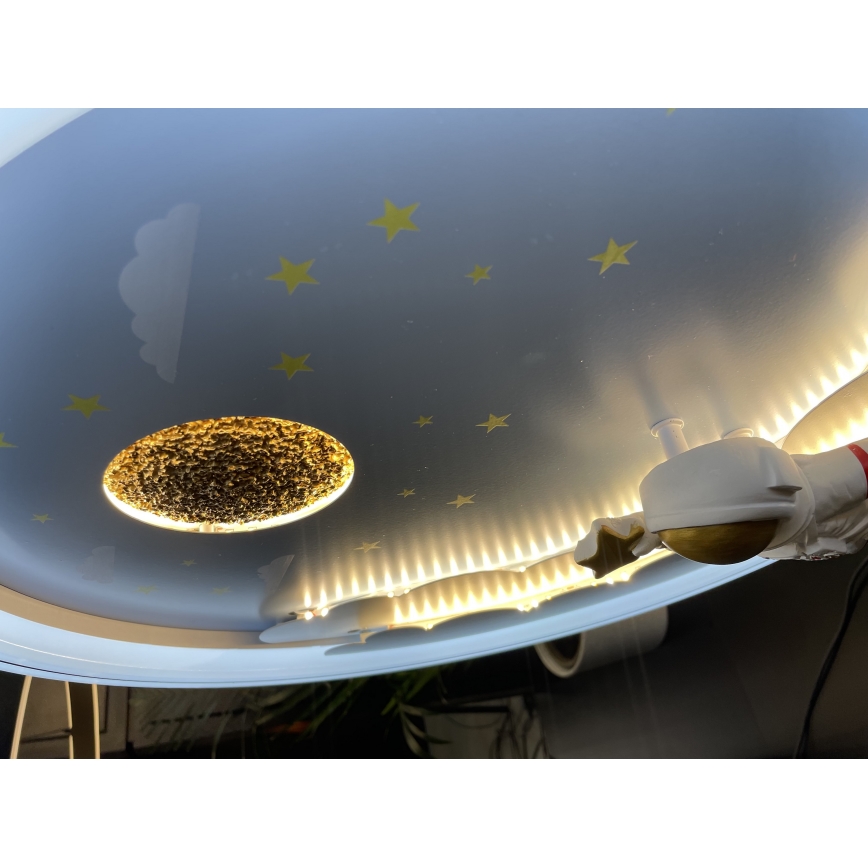 Zuma Line - LED Дитячий стельовий світильник з регулюванням яскравості LED/42W/230V 3000/5700K астронавт
