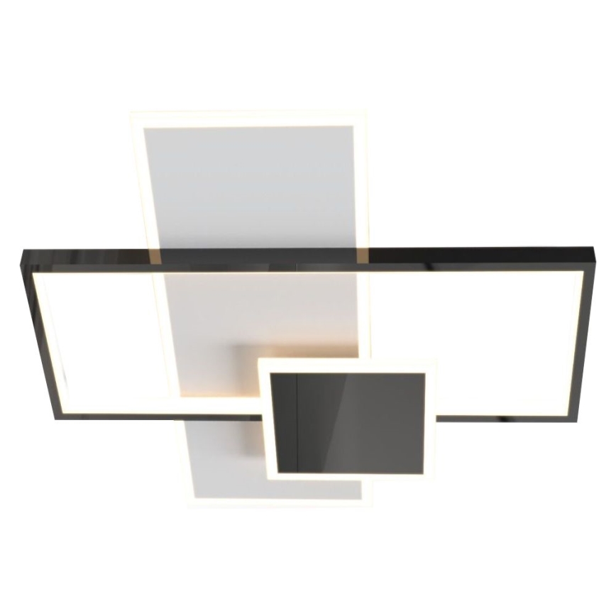 Zuma Line - Светодиодный потолочный светильник с регулированием яркости LED/46W/230V черный