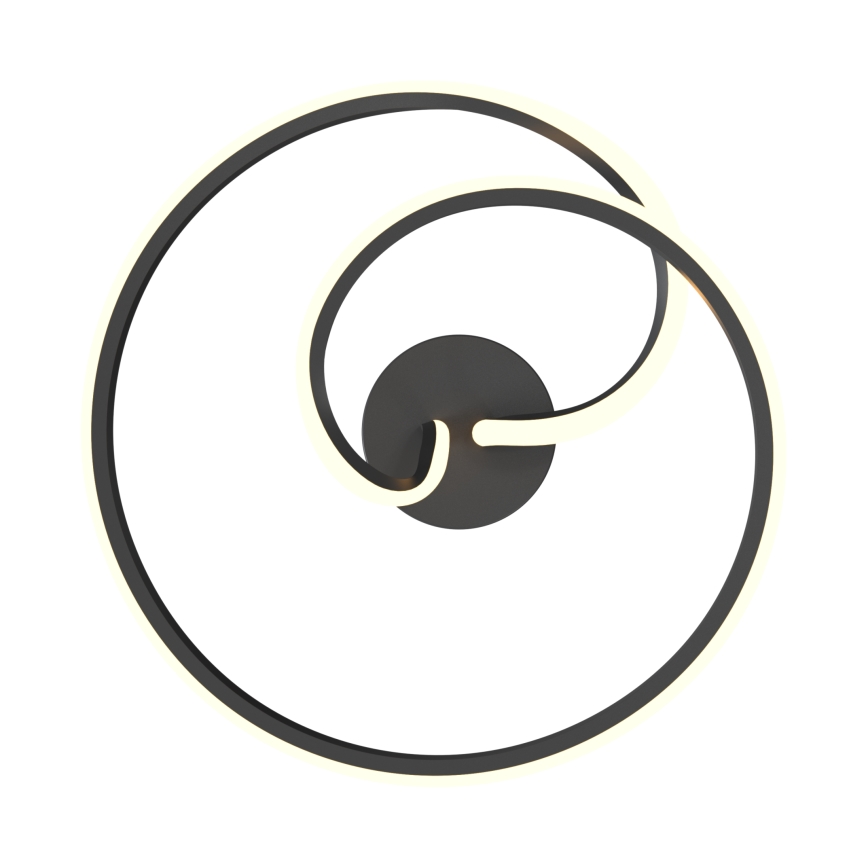 Zuma Line - Светодиодная регулируемая накладная люстра LED/26Вт/230В черная