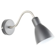 Zuma Line - Настенная лампа 1xE27/40W/230V серый