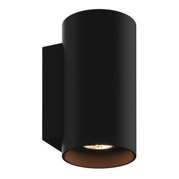 Zuma Line - Настінний світильник 2xGU10/50W/230V чорний