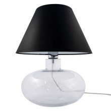 Zuma Line - Настільна лампа 1xE27/40W/230V чорний