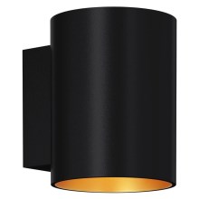 Zuma Line - Настінний світильник 1xG9/40W/230V чорний/золотий