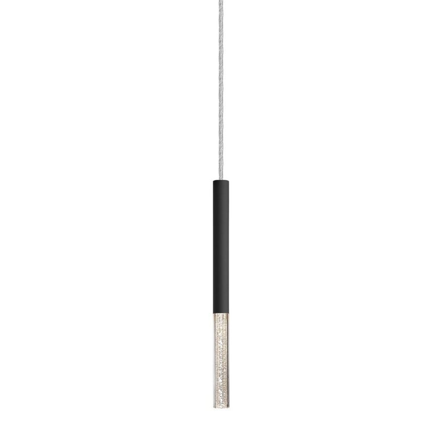 Zuma Line - Світлодіодна підвісна люстра LED/5W/230V чорний