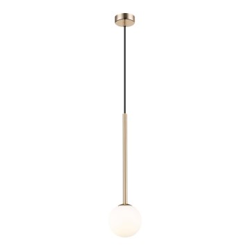 Zuma Line - Подвесная люстра 1xG9/4W/230V золотистый