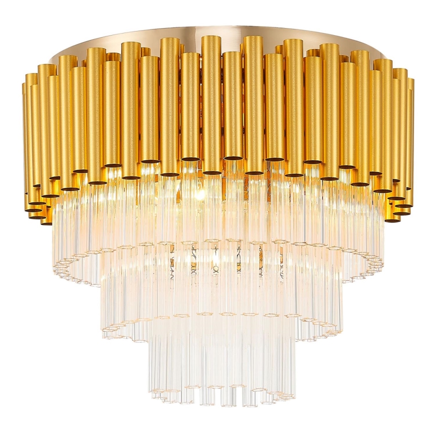 Zuma Line - Потолочный светильник 4xE14/40W/230V золотистый