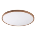 Zuma Line - Потолочный светильник CAMI LED, 36 Вт, 230 В, 3000/4000/6000 K, Ø 40 см, коричневый