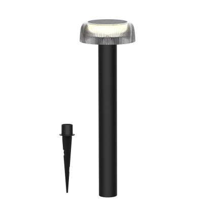 Zuma Line - Світлодіодний світильник на сонячній батареї LED/2,5W/2000 mAh IP44 чорний